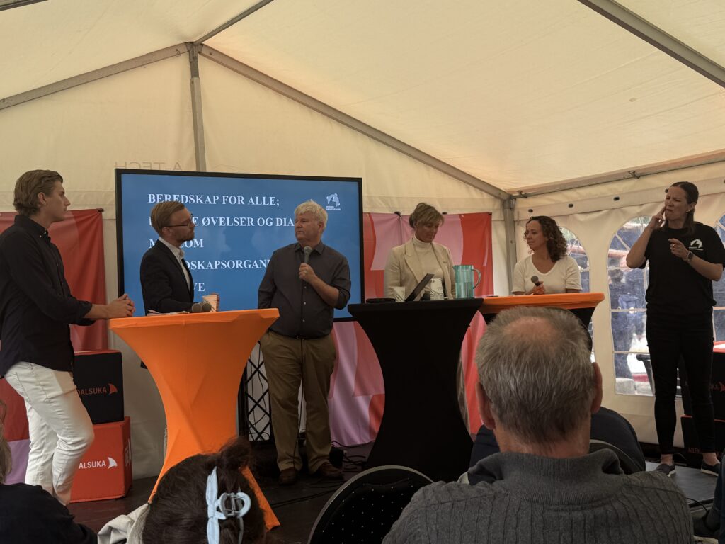 Når beredskapen øves med døve, blir den bedre for alle